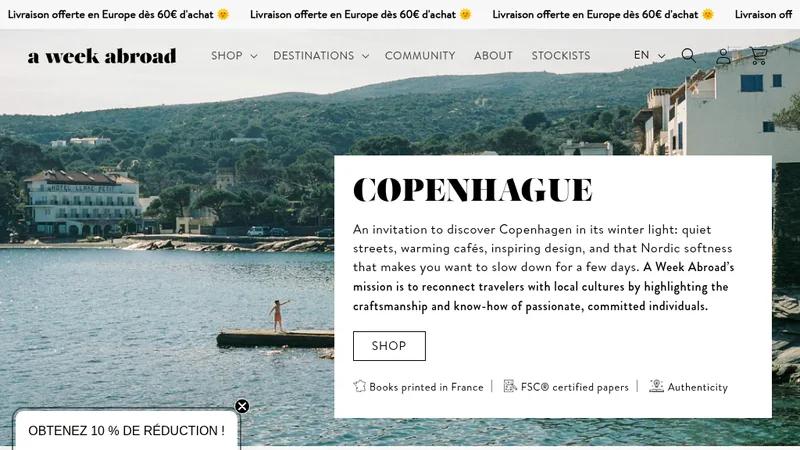 A Week Abroad - Slow Travel Concept Store