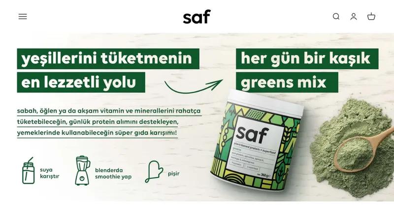 Saf - Plant Based Nutrition