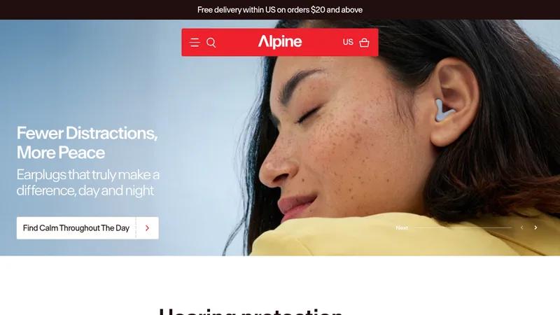 Alpine Hearing Protection