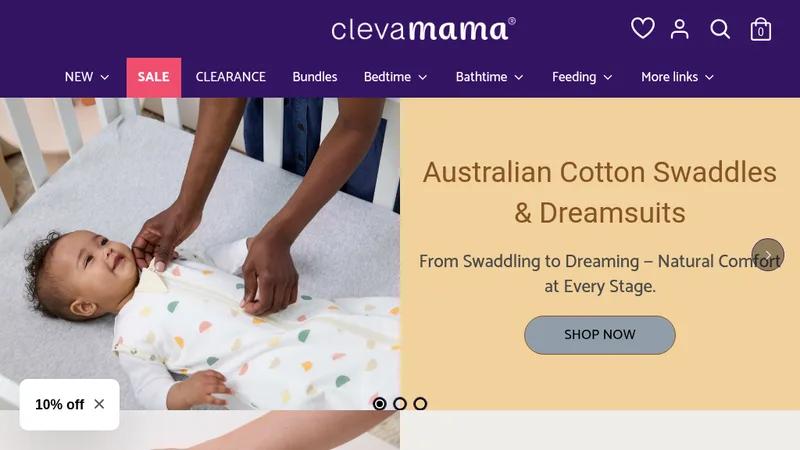 Clevamama | Magento to Shopify Migration & UI/UX Redesign