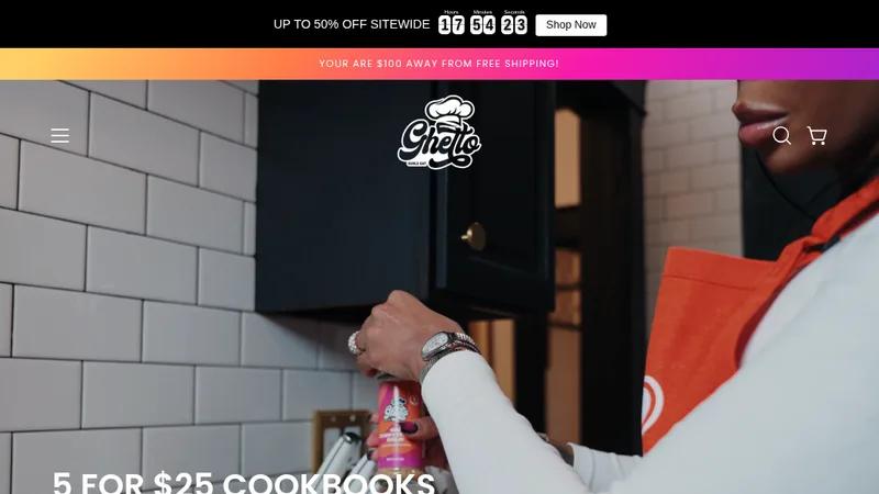 Ghetto Girlz Eat | UX/UI, Checkout, Fulfillment & Product Dev