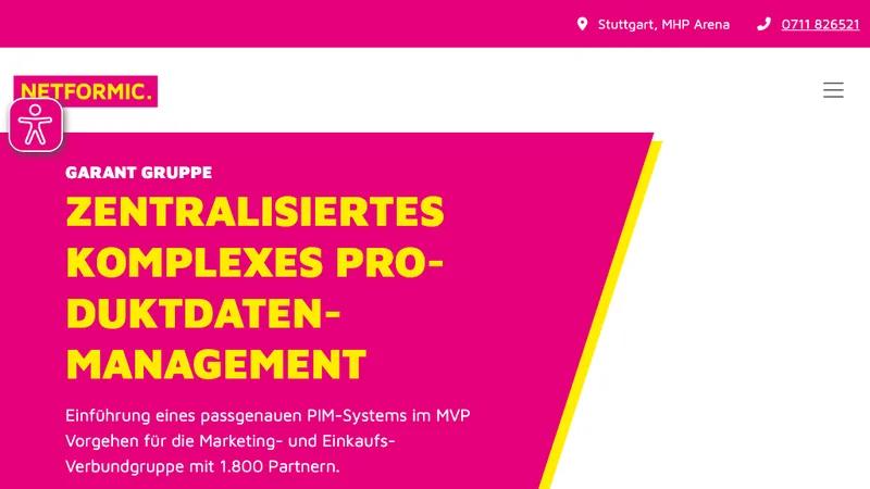 GARANT GRUPPE: Datenmacht neu definiert mit PIM-System