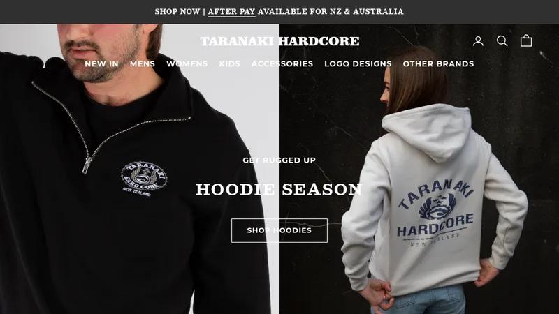 Taranaki Hardcore | Iconic NZ Clothing