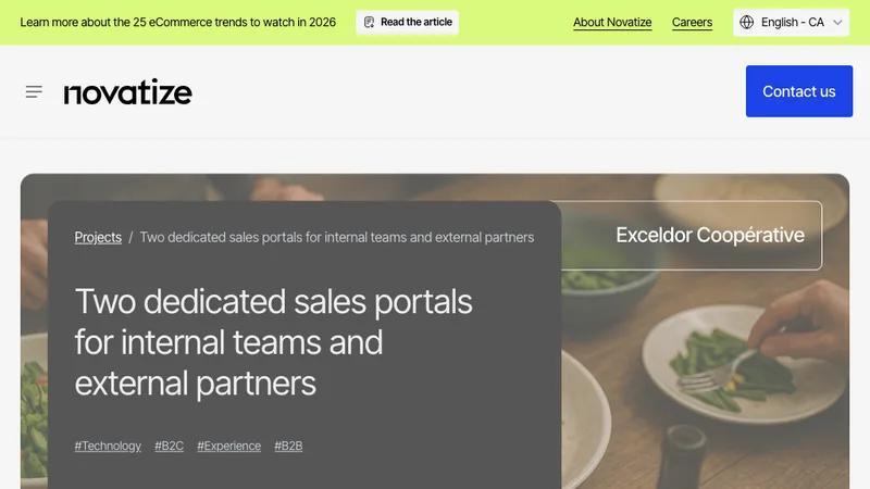Exceldor — Two Unified B2B Portals for Employees & Producers