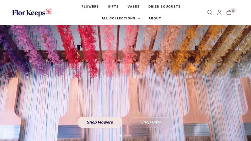 Florkeeps -Shopify store