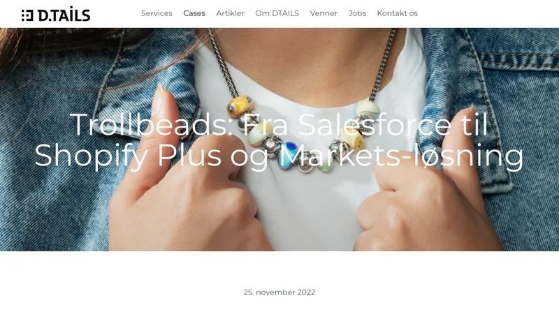 From Salesforce to Shopify Plus:TROLLBEADS, a Leading Jewelry Company