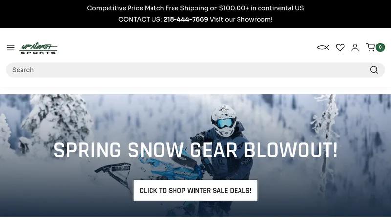 Up North Sports Shopify Migration Drives +53% Mobile Revenue