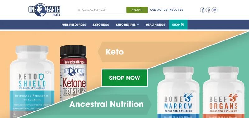 Shopify Theme Customization Project - One Earth Health