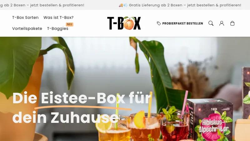 T-Box – Eistee Konzentrat