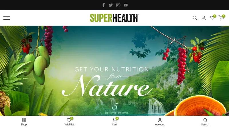 Super Health - Website Migration from WordPress to Shopify