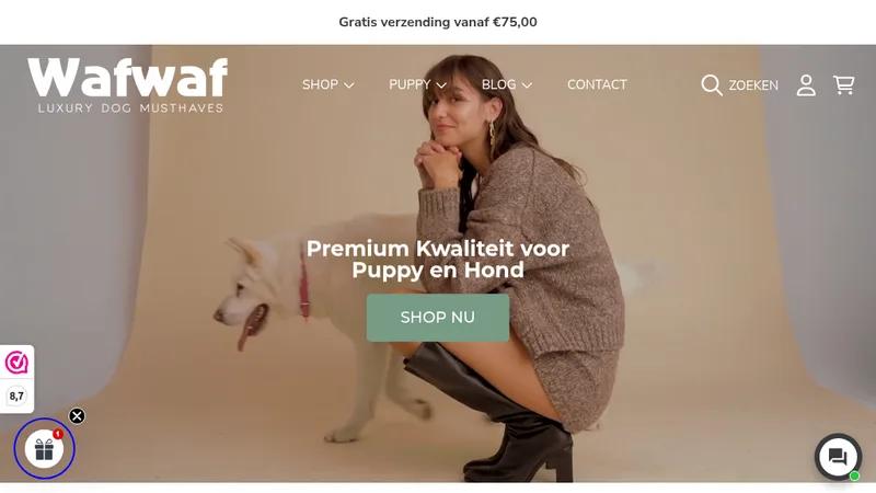 Realisatie high end dieren webshop