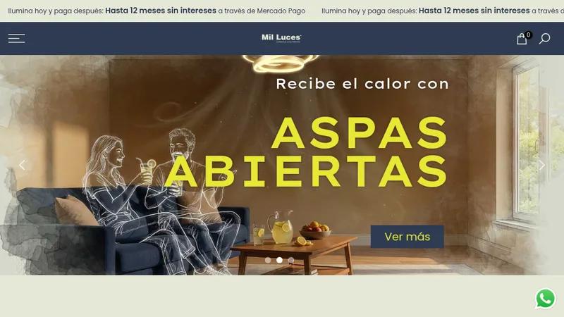 Migración a Shopify - MilLuces.com