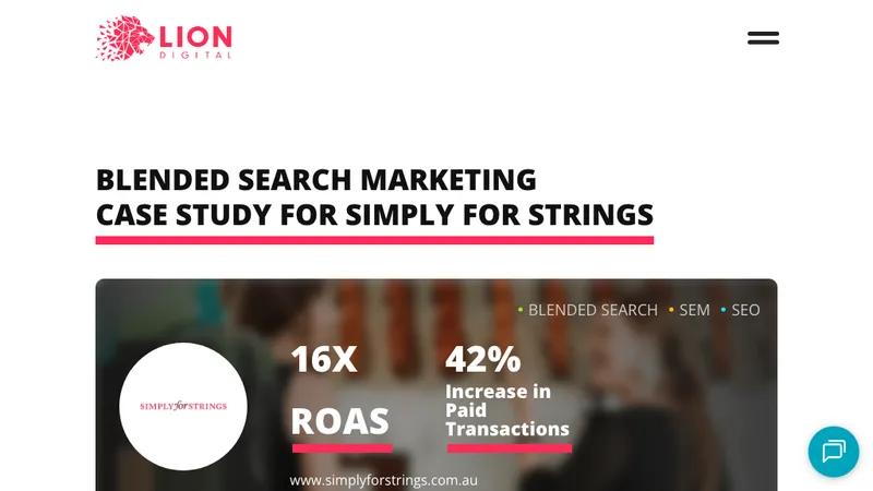 Simply for Strings - 16X ROAS - 3 Year Client - Referred by Shopify