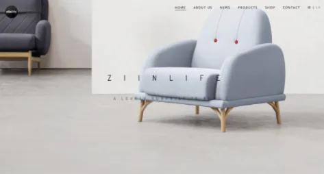 Designer Furniture Business - Website design and development