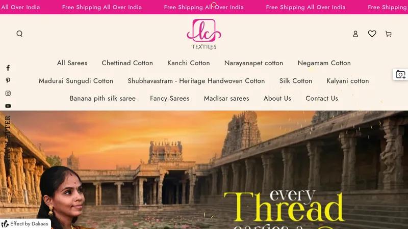 LC Textiles - The Rich Heritage Of Traditional Indian Textiles