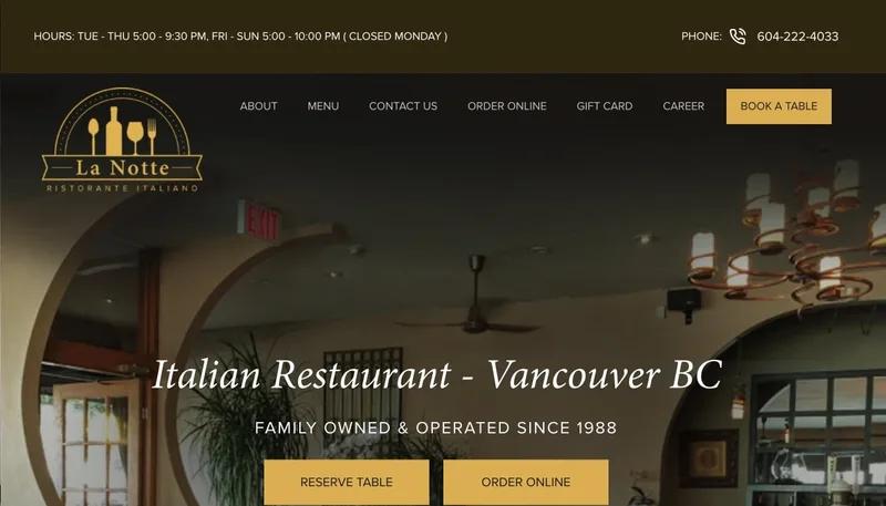 Italian Restaurant