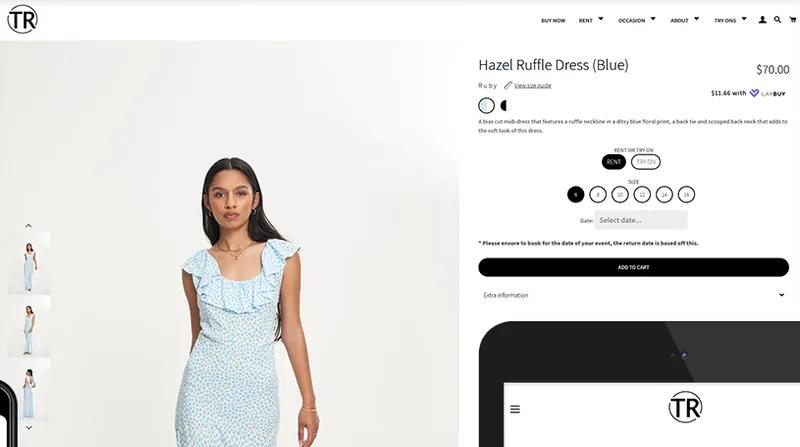 Customized Product page and Collection page design