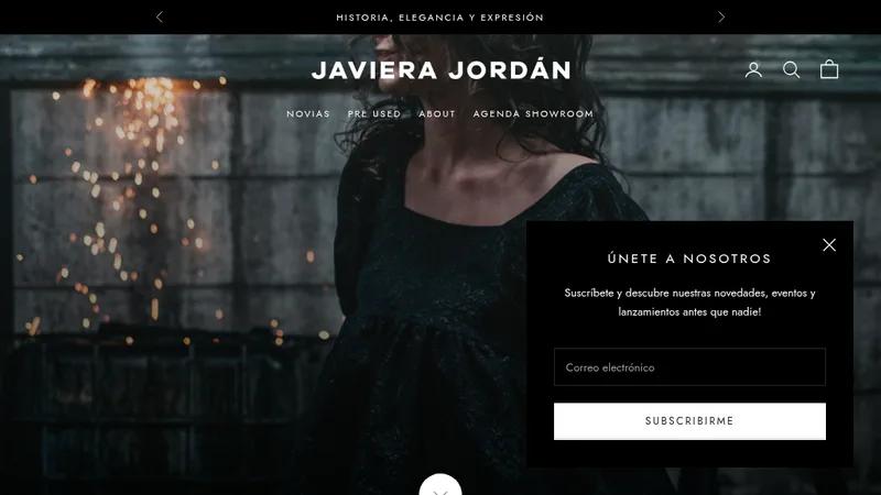 Javiera Jordan - Diseñadora vestuario y vestidos de novia