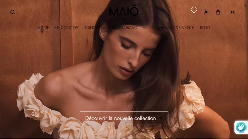 Refonte Shopify – Maiô Paris (mode féminine élégante)