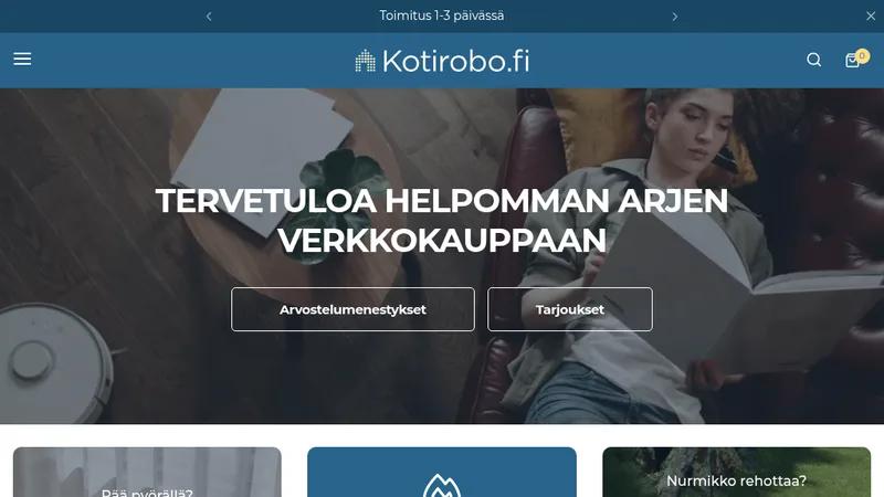 Kotirobo – MyCashflow to Shopify Migration + Conversion Optimization