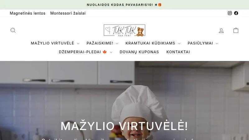 Tuk tuk, kas ten?