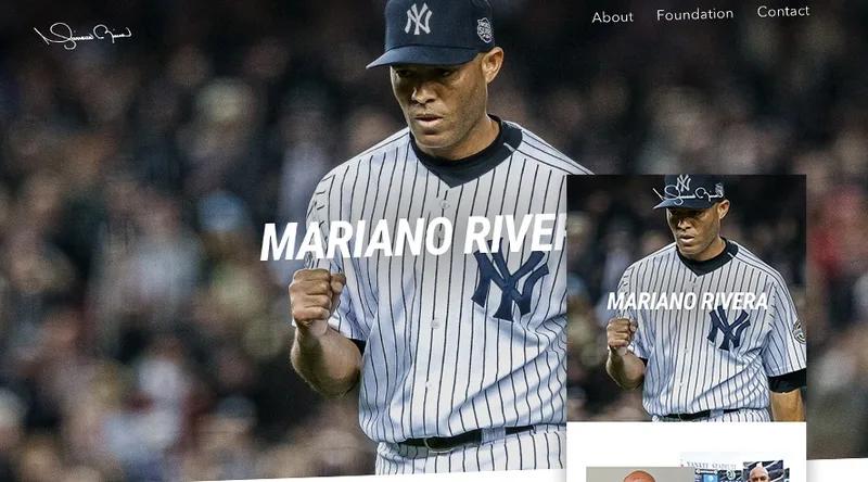 Mariano Rivera: Website Build