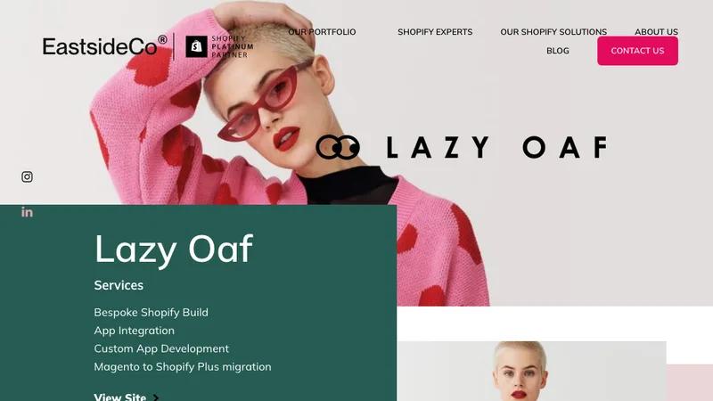 Lazy Oaf: Magento to Shopify Plus Migration and Build