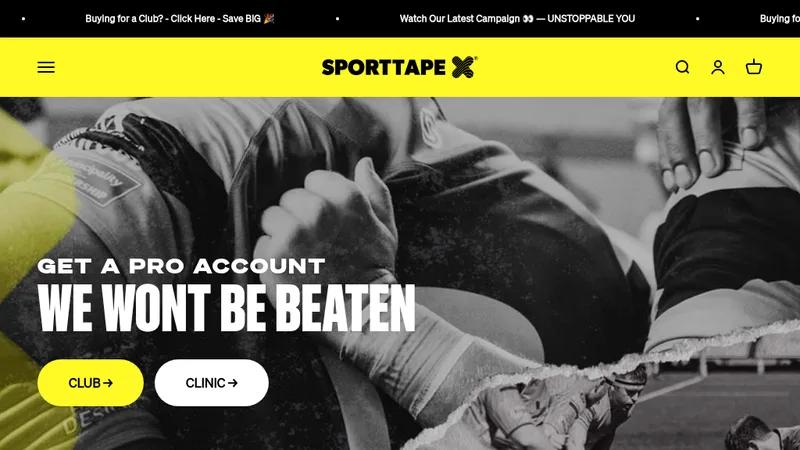 Sport Tape: Four-Rival Review to a Shopify Growth Plan