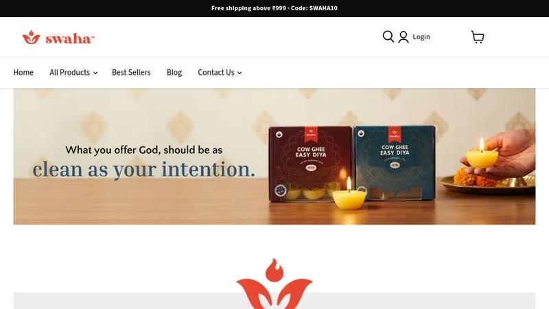 Global eCommerce Platform for Swaha Products
