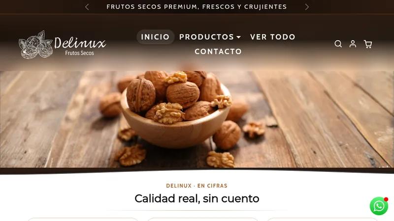Delinux – Marca premium de snacks saludables