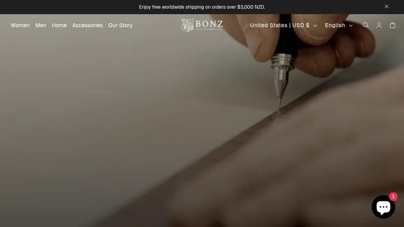 BONZ Shopify store | +68% conversion rate