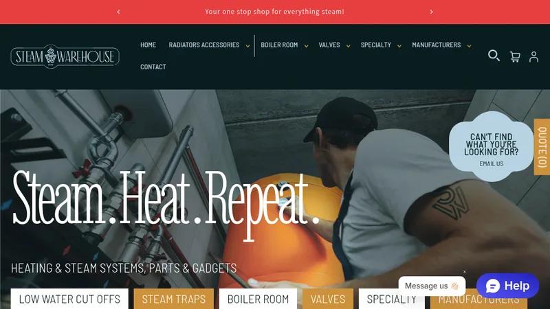 Steamwarehouse.com - Montreal’s Steam and Heating Experts Online
