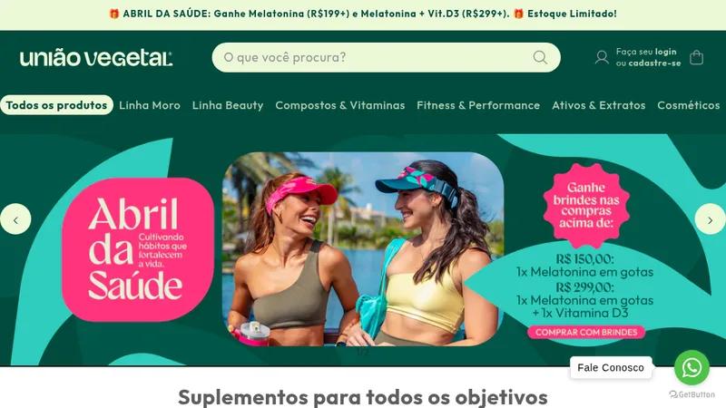 Loja União Vegetal com experiência aprimorada