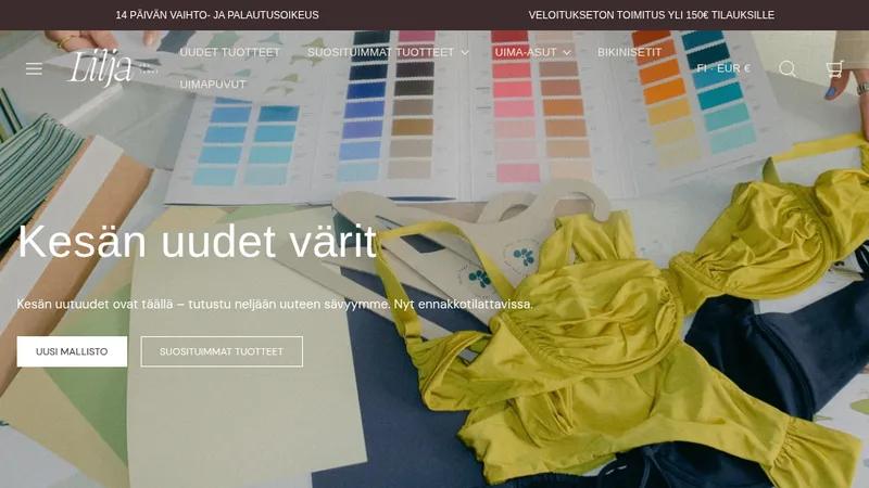 Lilja the Label - omnichannel sales internationally