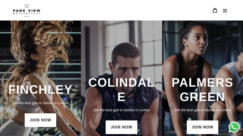 Parkview Health Clubs | WordPress to Shopify Migration