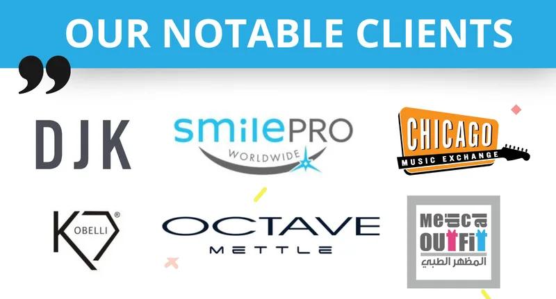 Our Notable Shopify Plus Clients