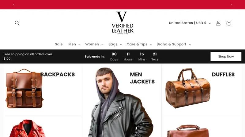 🧥 Verified Leather