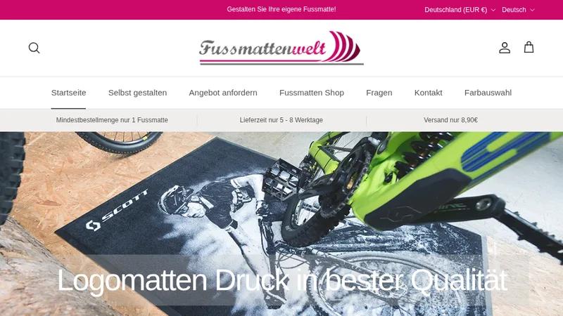 Premium Custom Doormats Online – Fussmattenwelt Shopify Store