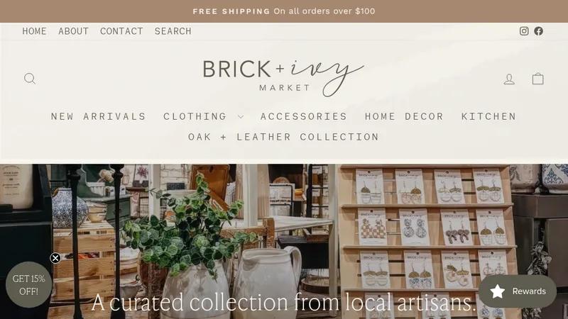 Brick + Ivy Market