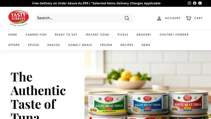 Tasty Nibbles – Ready‑to‑Eat & Canned Foods
