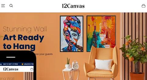 Store design of art store