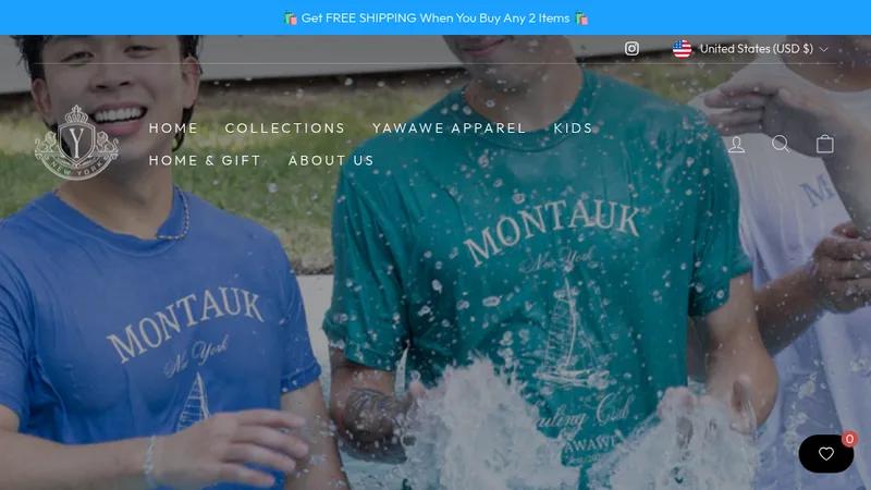 Shopify website for Youtuber VINCENT GAO ( 5.38M subscribers )