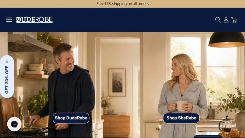 Duderobe — E-commerce Performance Optimization