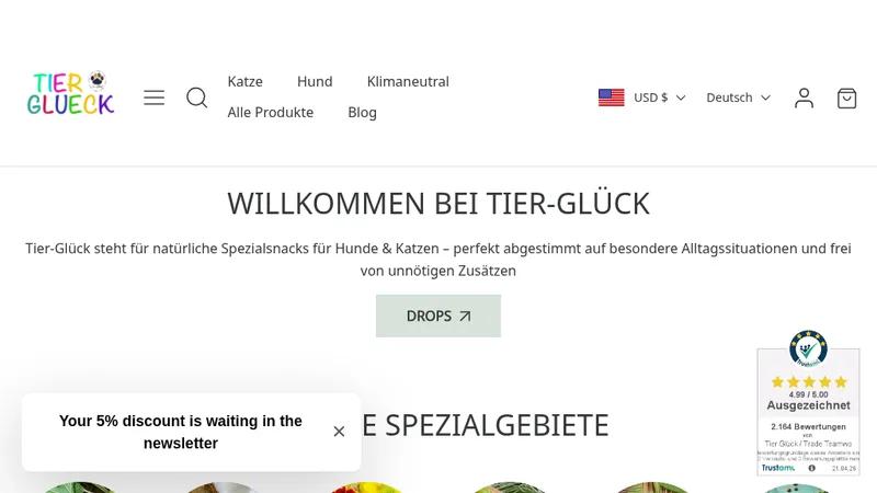 Tier-Glück Combines InterLinks and Intelli404 for Superior UX