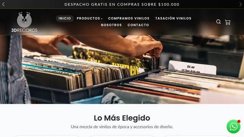 3D Records – Tienda online especializada en vinilos