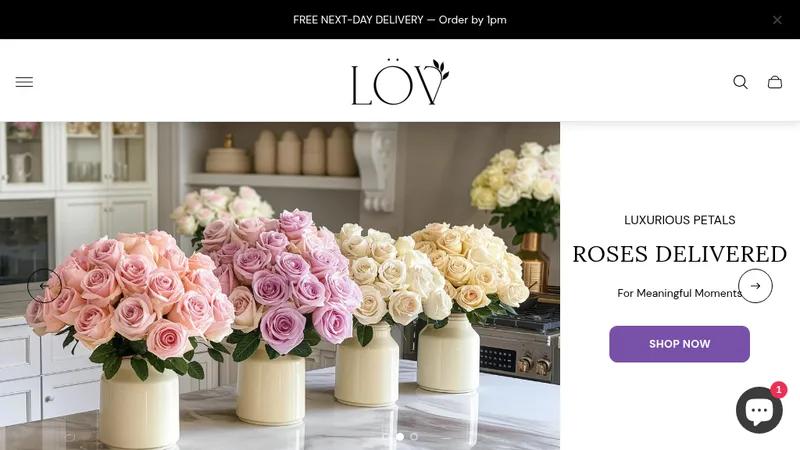 🌸 LOV Flowers