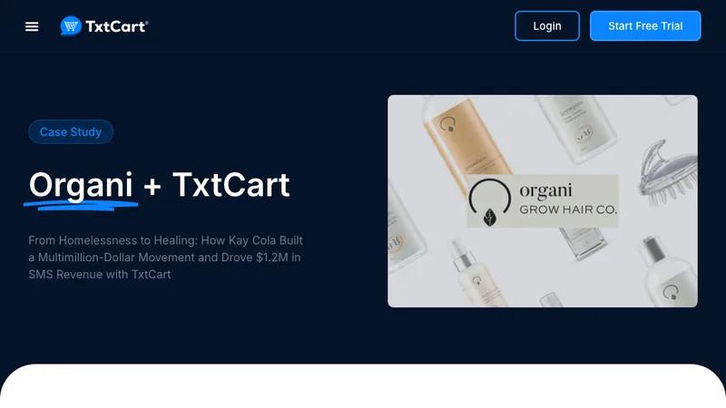 Organi Hair Grow Case Study
