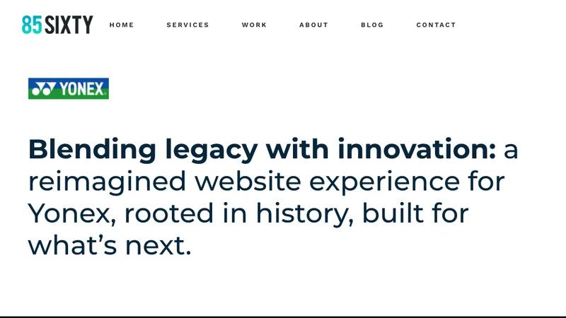 Transforming Yonex.com into a Scalable, Global DTC Powerhouse