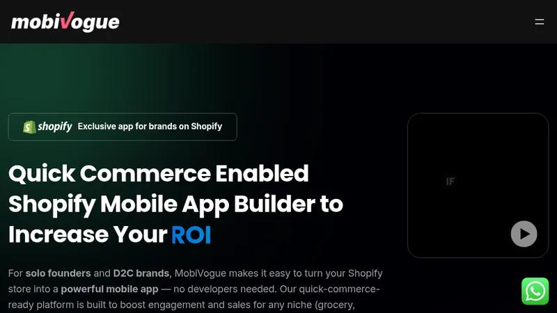 Online Convert Shopify Store to Mobile App