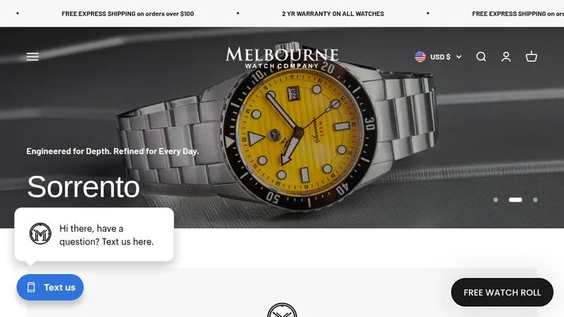 Melbourne Watch Co – Precision Performance, Timeless Luxury